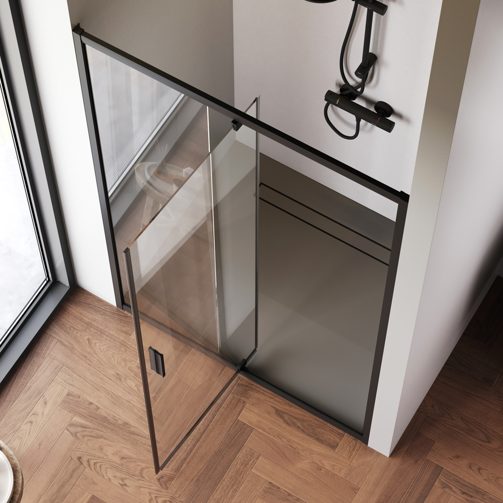 Душевая дверь в нишу 120x195 см, распашная AM.PM Gem W90G-120-1P-BT