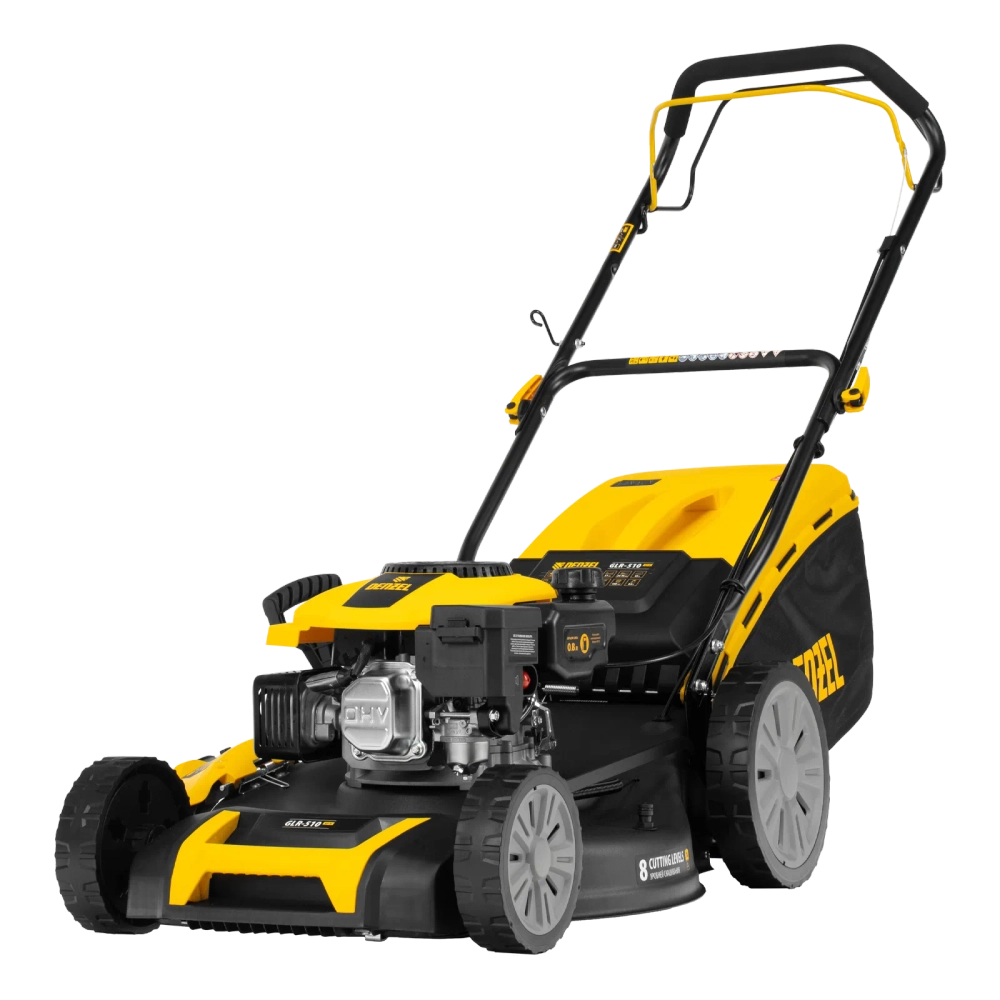 Газонокосилка бензиновая DENZEL GLR-510SP-K, 180 см3, ширина 51 см, привод, травосборник 65 л (58804)