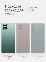 Чехол ROSCO для Samsung Galaxy M53 (арт. SS-M53-COLOURFUL-BLACK )