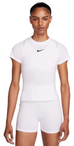 Женская теннисная футболка Nike Court Dri-Fit Advantage Top - белый