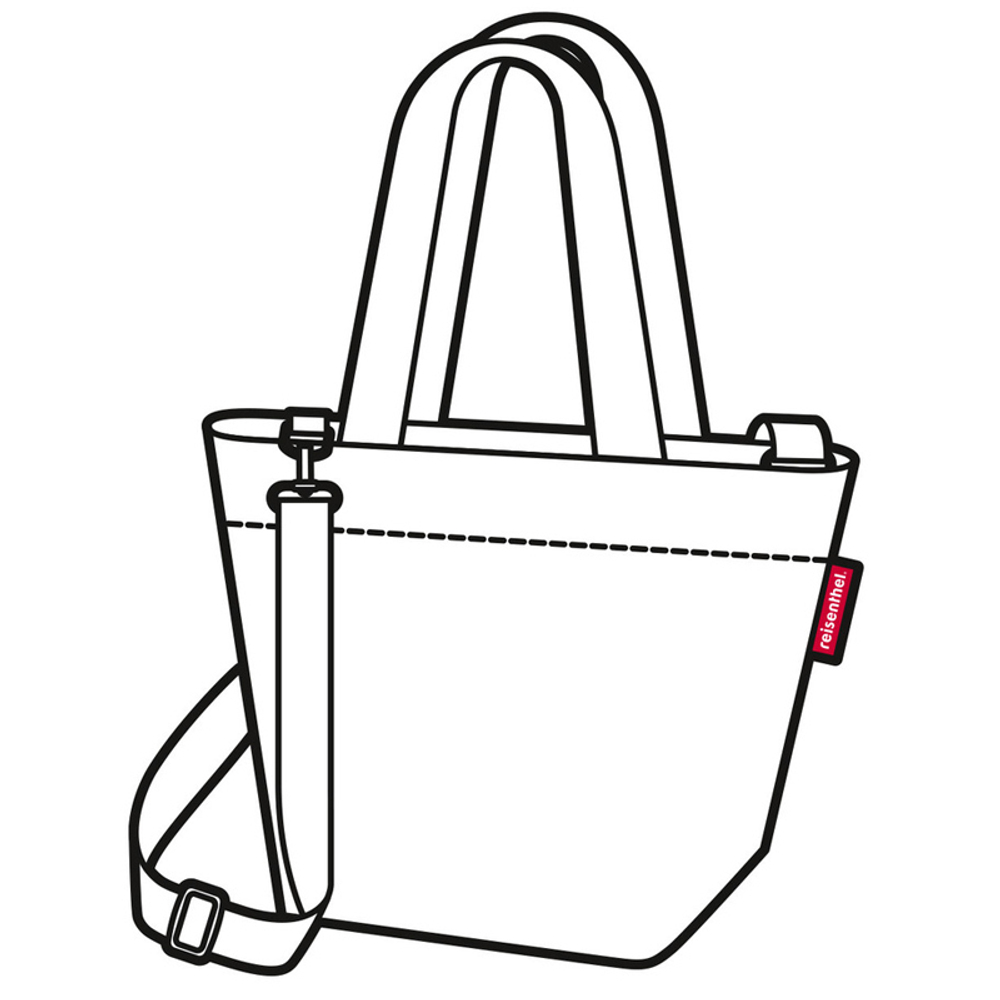 Сумка shopper xs fifties black