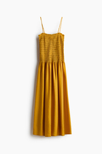 Платье на бретелях со сборками на корсаже - H&M