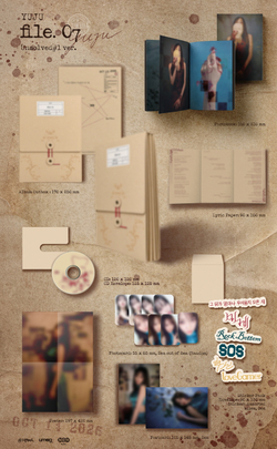 Альбом YUJU - FILE. 07 4th Mini Album UNSOLVED #01 Version