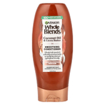 Garnier, Whole Blends, разглаживающий кондиционер, кокосовое масло и какао-масло, 370 мл (12,5 жидк. Унции)