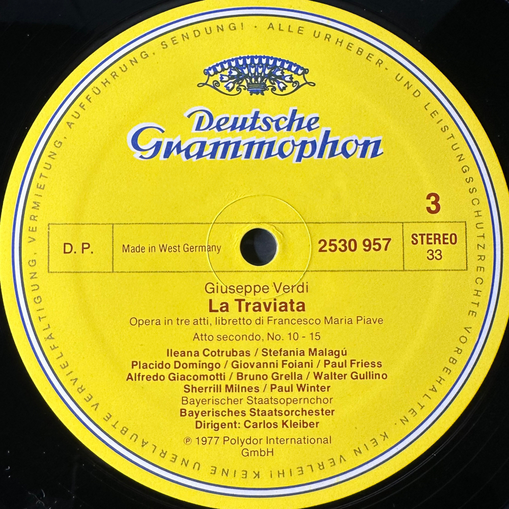 Верди - Травиата 2LP (Германия 1977г.)
