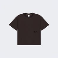 Футболка UNIFORM Boxy, темно-коричневый