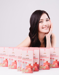 Jinskin Коллагеновое желе в стиках с Гранатом, 20 г*10 шт.