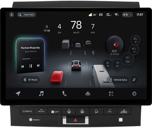 Магнитола для Toyota Land Cruiser 200 2012-2015 (климат на ШГУ) - Teyes CC4-PRO монитор 13" 2K QLED на Android 13, Быстрейшая, Snapdragon 778G, ИИ, CarPlay, DSP, 4G SIM-слот