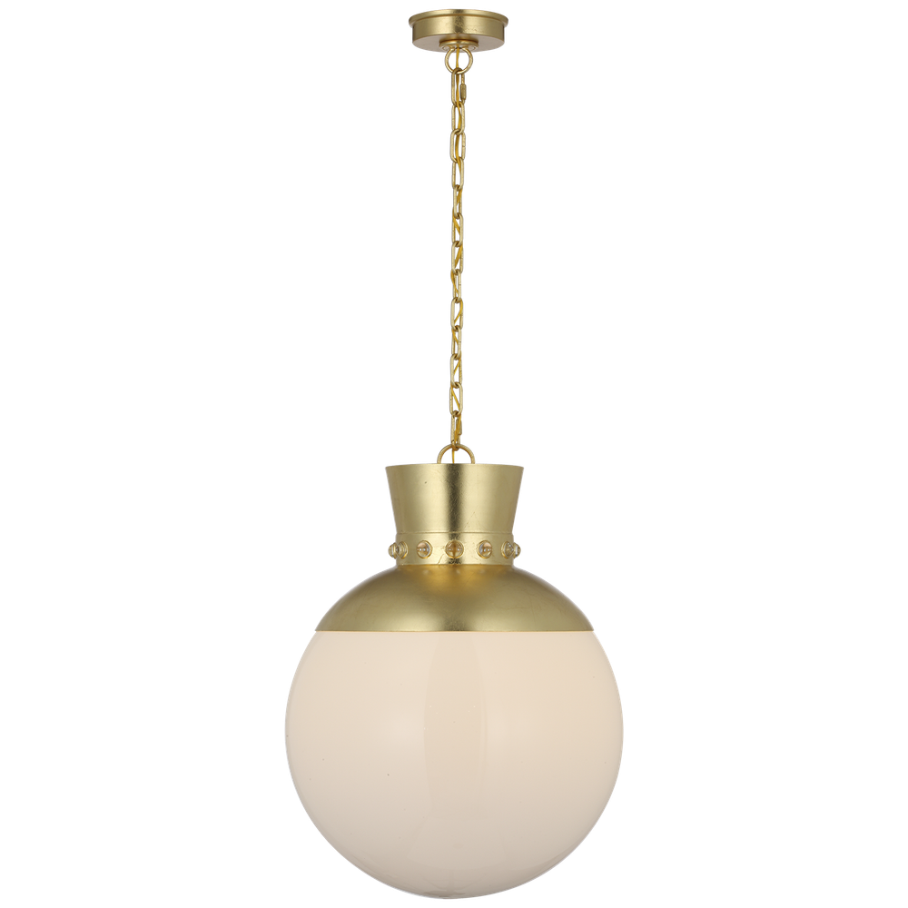 Светильник Visual Comfort Lucia 18" Brass Pendant
