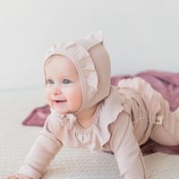 Чепчик с рюшами "Сахара" 0+