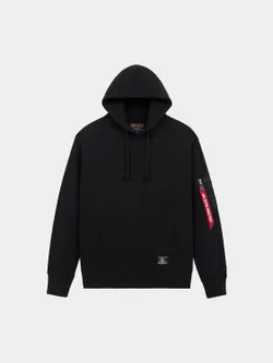 Толстовка мужская ALPHA INDUSTRIES UTILITY POCKET HOODIE RELAXED FIT SWEATSHIRT