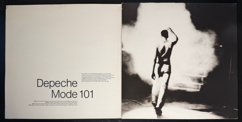 Depeche Mode - 101 2LP (Скандинавия 1989г.)