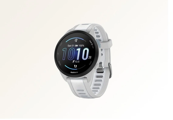 Смарт-часы Garmin Forerunner 165 Music Whitestone