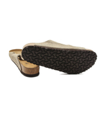 Шлепанцы кожаные arizona vl Birkenstock - коричневый(51461)