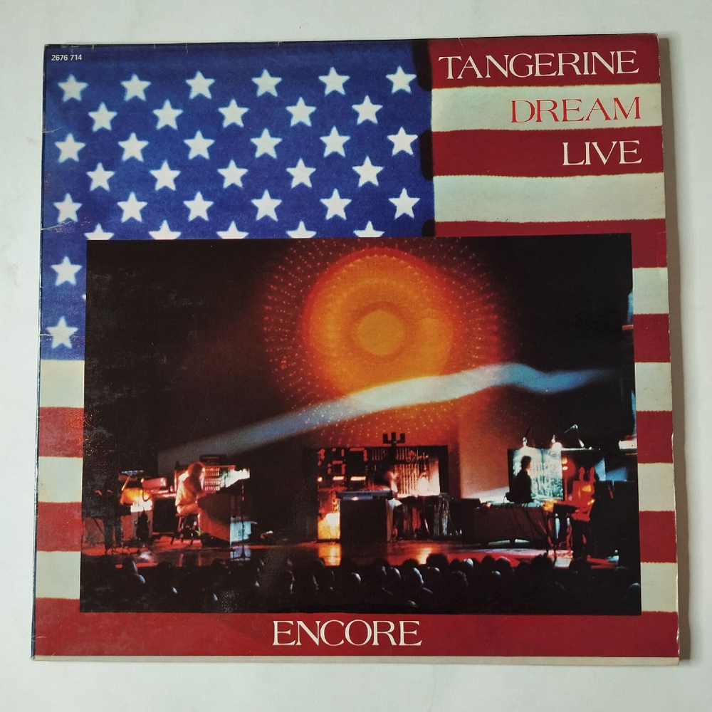 Винтажная виниловая пластинка LP Tangerine Dream Encore (France 1977)
