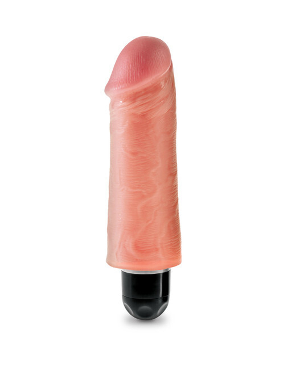 Вибратор King Cock 5 Vibrating Stiffy, телесный (Цвет: телесный)