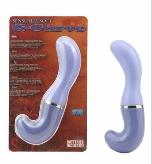 Фиолетовый вибромассажер-стимулятор G-SPOT
