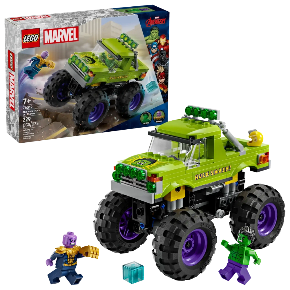 Конструктор LEGO Marvel 76312 Грузовик Халка против Таноса