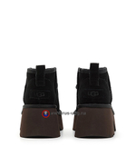 ULTRA MINI HEIGHTS Ankle Boots - Black