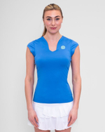 ОДЕЖДА ДЛЯ ТЕННИСА Женская, Футболка BIDI BADU SPIKE V NECK TEE .