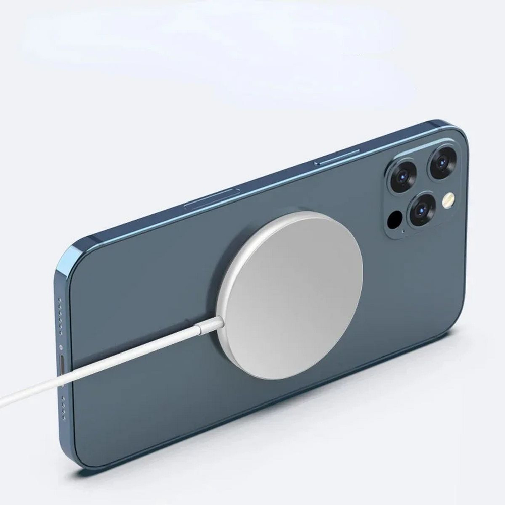Зарядка MagSafe для iPhone, разъем USB-C (белый)