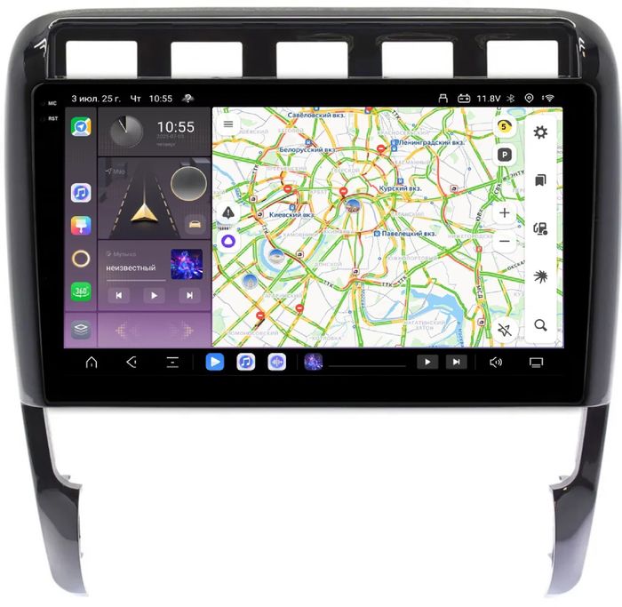 Магнитола для Porsche Cayenne 2002-2010 - Kuberg SF-9146FW QLed+2K, Android 13, Быстрейшая, CarPlay, 4G SIM-слот