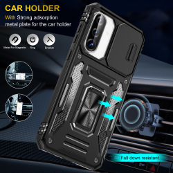 Чехол Safe Case с кольцом и защитой камеры для Samsung Galaxy A56