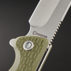 Нож складной DAGGERR Tesak Olive DL