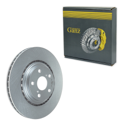 Диск тормозной GANZ передний с покрытием LEXUS RX 15- / TOYOTA RAV4 IV 12-,CAMRY 70 19- 328mm Арт.: GIJ10028