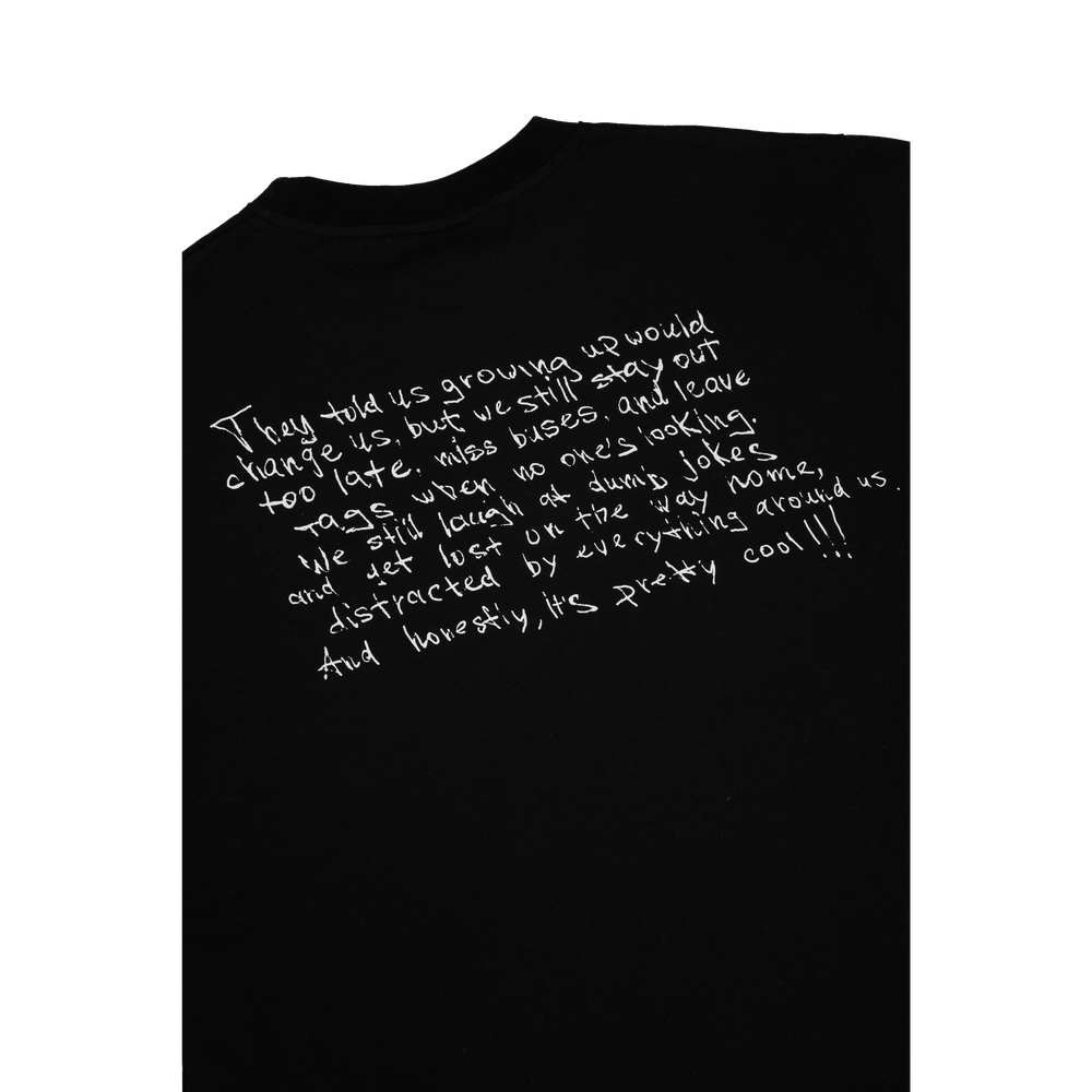 DRAW LOGO T-SHIRT BLACK
