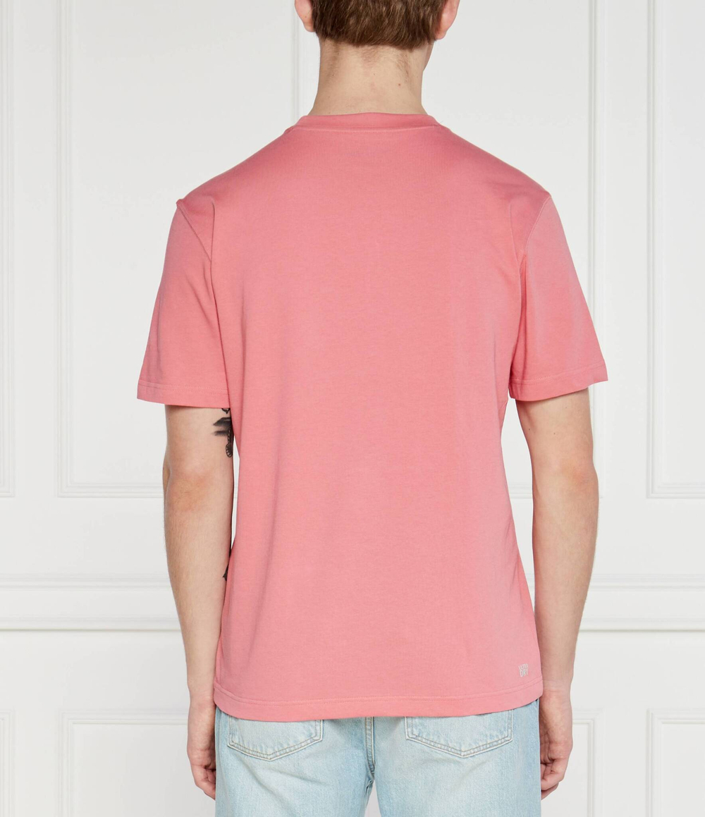 Футболка Lacoste - пудро-розовый(TH7618)
