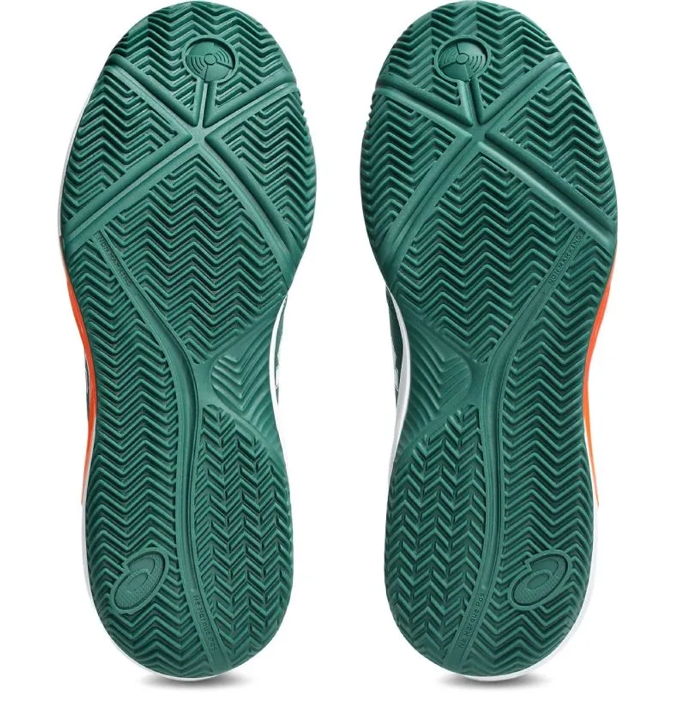 Мужские кросовки для Padel Asics Gel-Dedicate 9 Padel - jewel green/white
