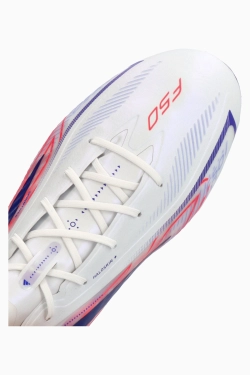Бутсы adidas F50 Elite Hyperfast AG - белый
