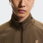 On Jackets Brand Logo Moderate Raglan Sleeve Zip Closure