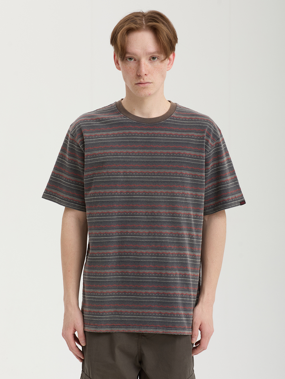 Мужская Футболка Tnt Gramicci Faded Striped