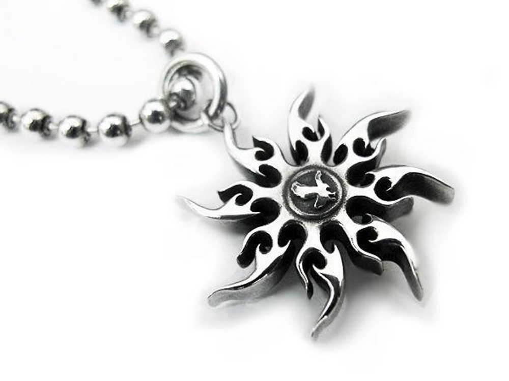 Подвеска серебряная Trible Sun AZP-018.