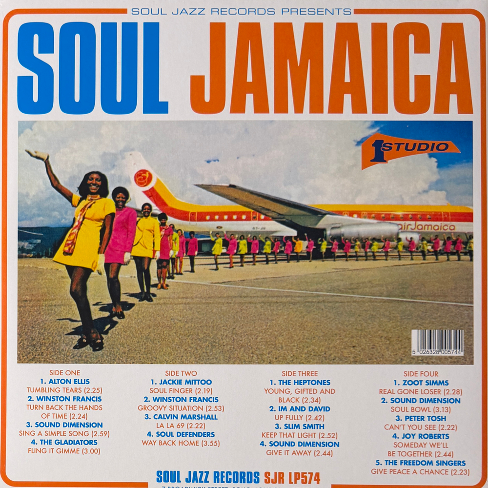 Сборник Soul Jamaica 2LP (Англия 2025г.)