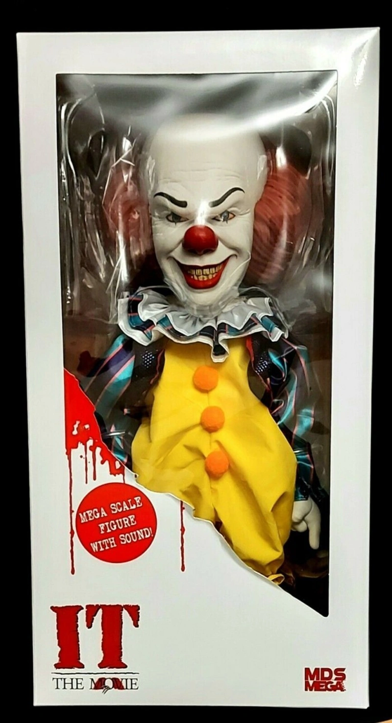 Фигурка Mezco Toyz Mega scale MDS IT movie 1990: Pennywise the clown