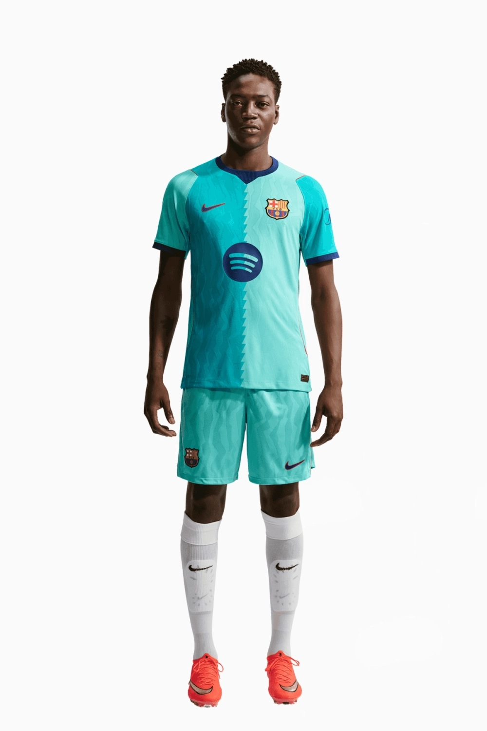 Футболка Nike FC Barcelona 26/27 3rd Match - бирюзовый