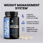 Nobi Nutrition, Премиальное средство для сжигания жира в ночное время, 120 капсул