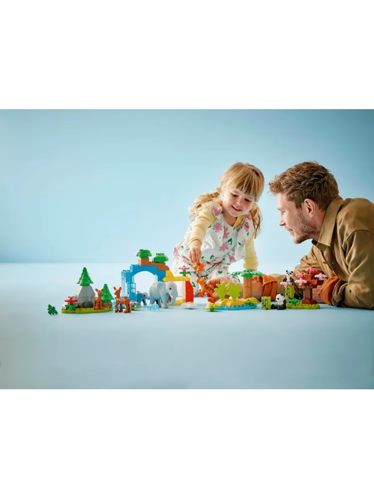 Конструктор DUPLO 10446 Семейства диких животных 3 в 1