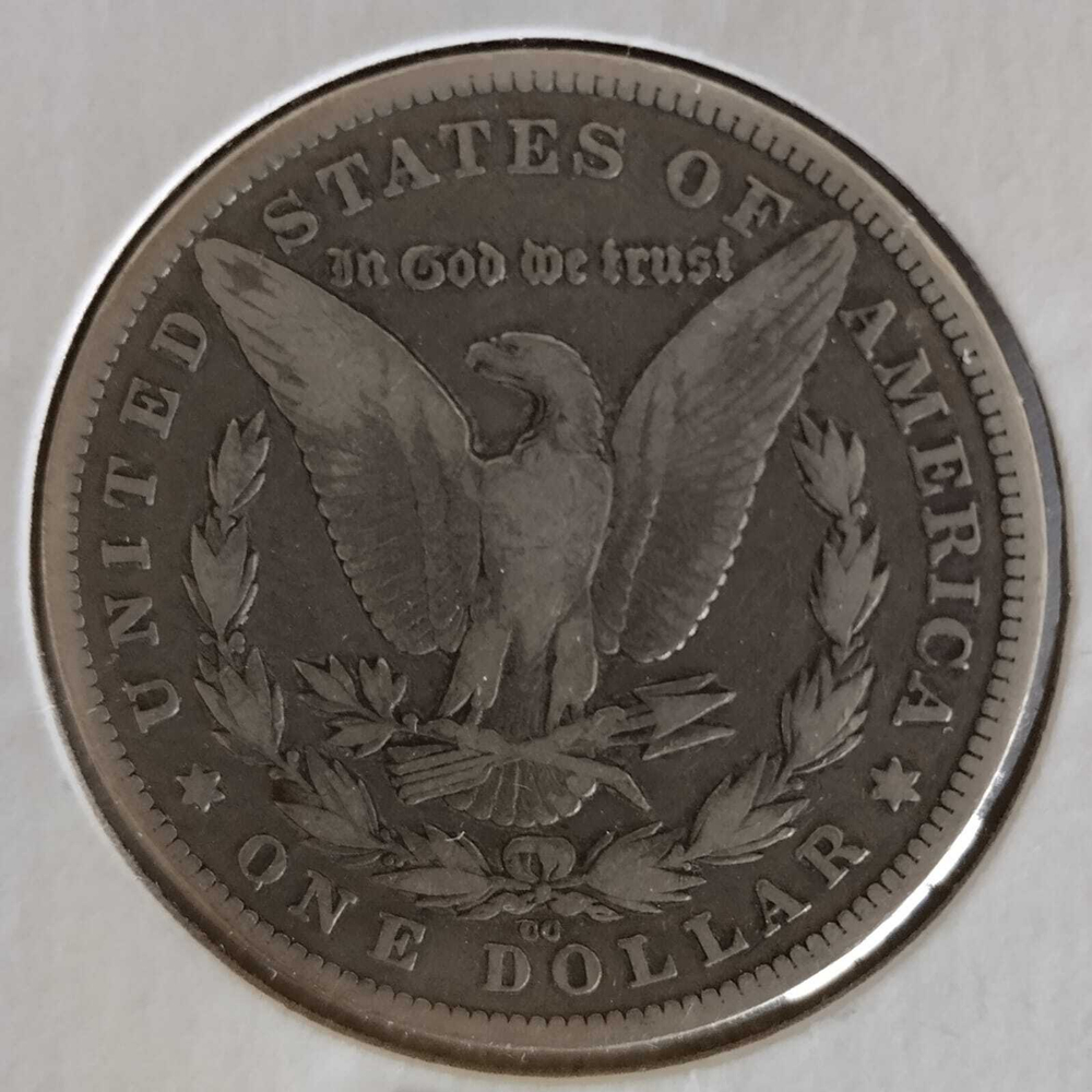 1 доллар Morgan СС 1880 г