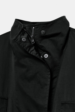 ZARA КУРТКА С КАРМАНАМИ — ZW COLLECTION, ЧЕРНЫЙ