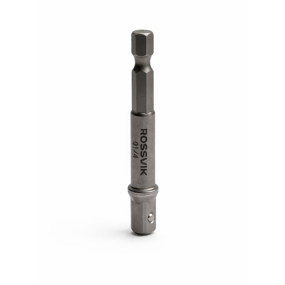 Переходник ROSSVIK 6365Q14, 1/4"DR - 1/4"HEX