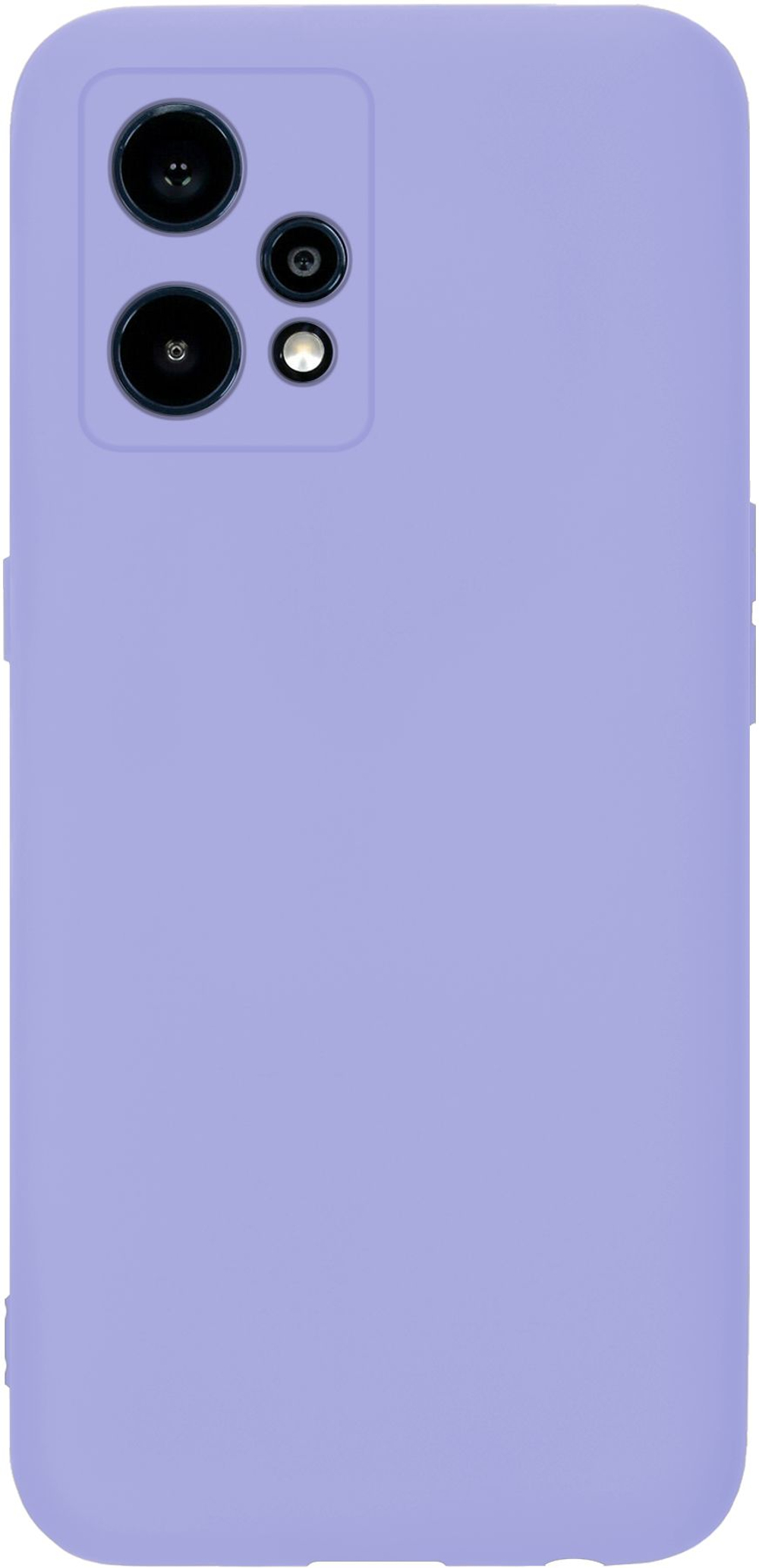 Мягкий Soft Touch чехол из силикона для REALME 9 PRO+ и 9 4G (3521) с бархатной подкладкой