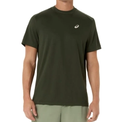 Мужская теннисная футболка Asics Court Short Sleeve - vintage khaki