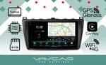 Магнитола для Mazda 6 2007-2012 - Vaycar VA41-0012-2K на Android 13, Быстрая, 2K QLED, CarPlay, 4G SIM-слот