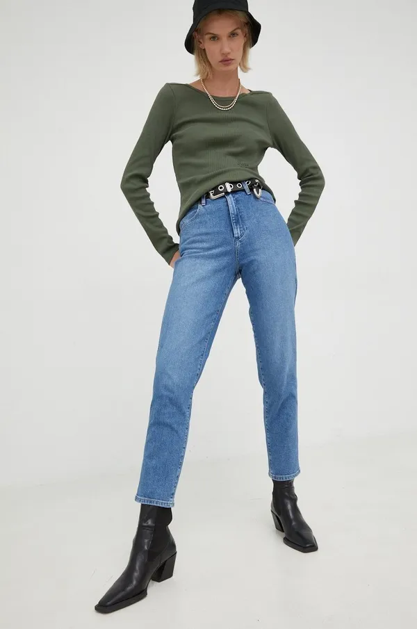 Джинсы женские WRANGLER MOM MORTICIA
