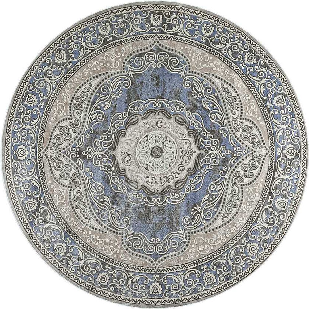 Rimma Lux 36868J L.GREY \ BLUE Круг