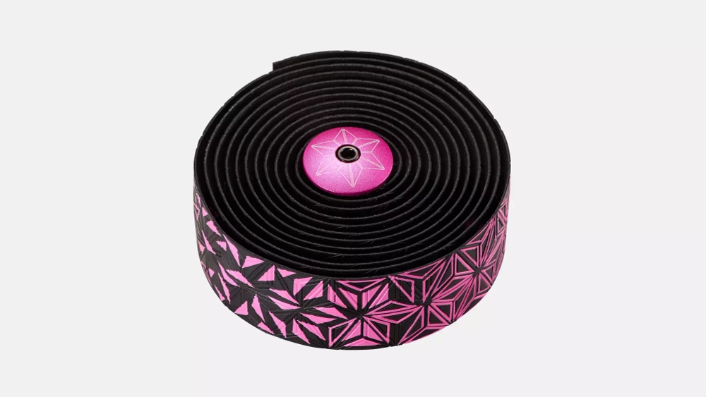 Обмотка руля Supacaz Super Sticky Kush Star Fade Tape pink